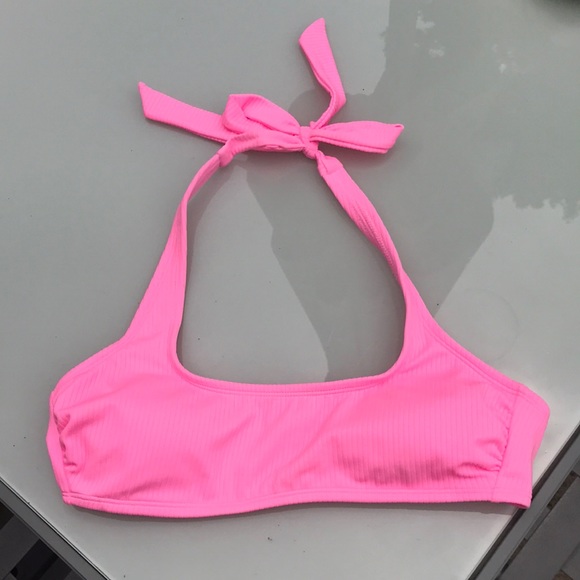 Bright Pink Bikini Top - Picture 2 of 8